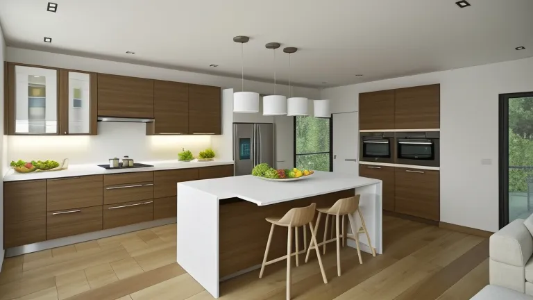 スムーズな動線と採光の工夫