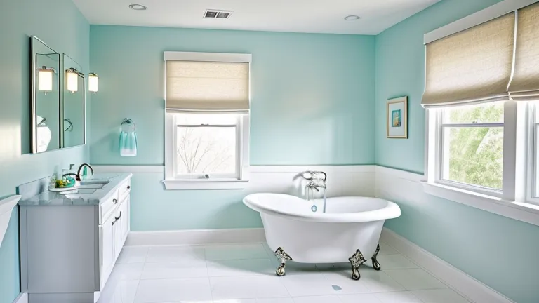 Tiffany Blue Accent Wall for a Bold Statement