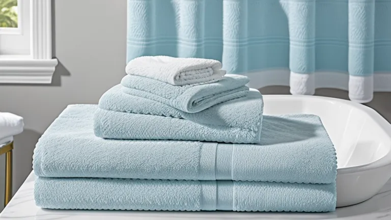 Chic Tiffany Blue Bathroom Accessories