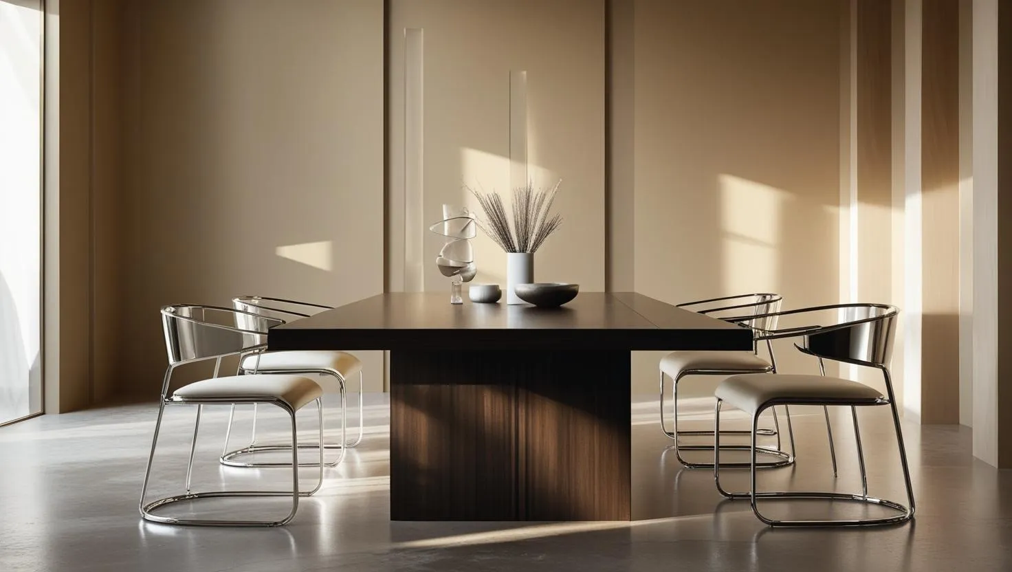 Modern Tan Dining Room Styles