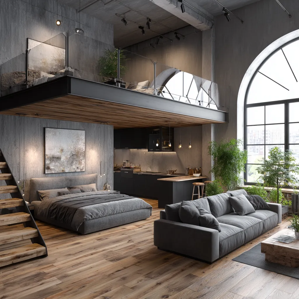 Idea 4: Raised Loft Bed With Storage Below