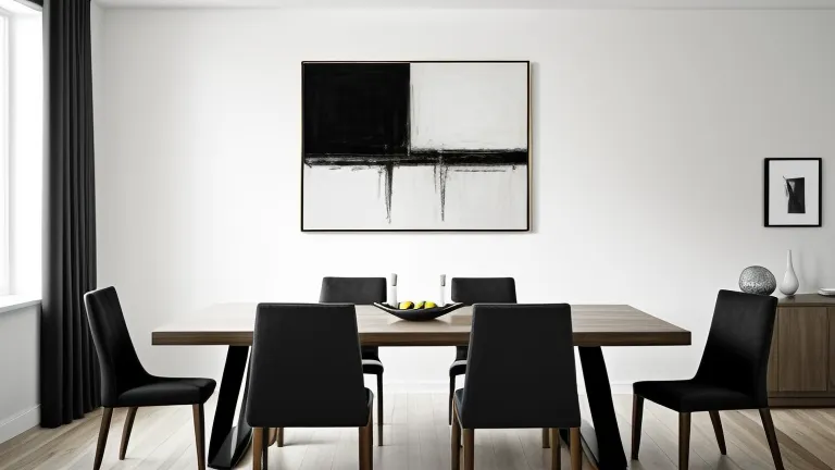Masculine Dining Room Art Decor and Statement Pieces