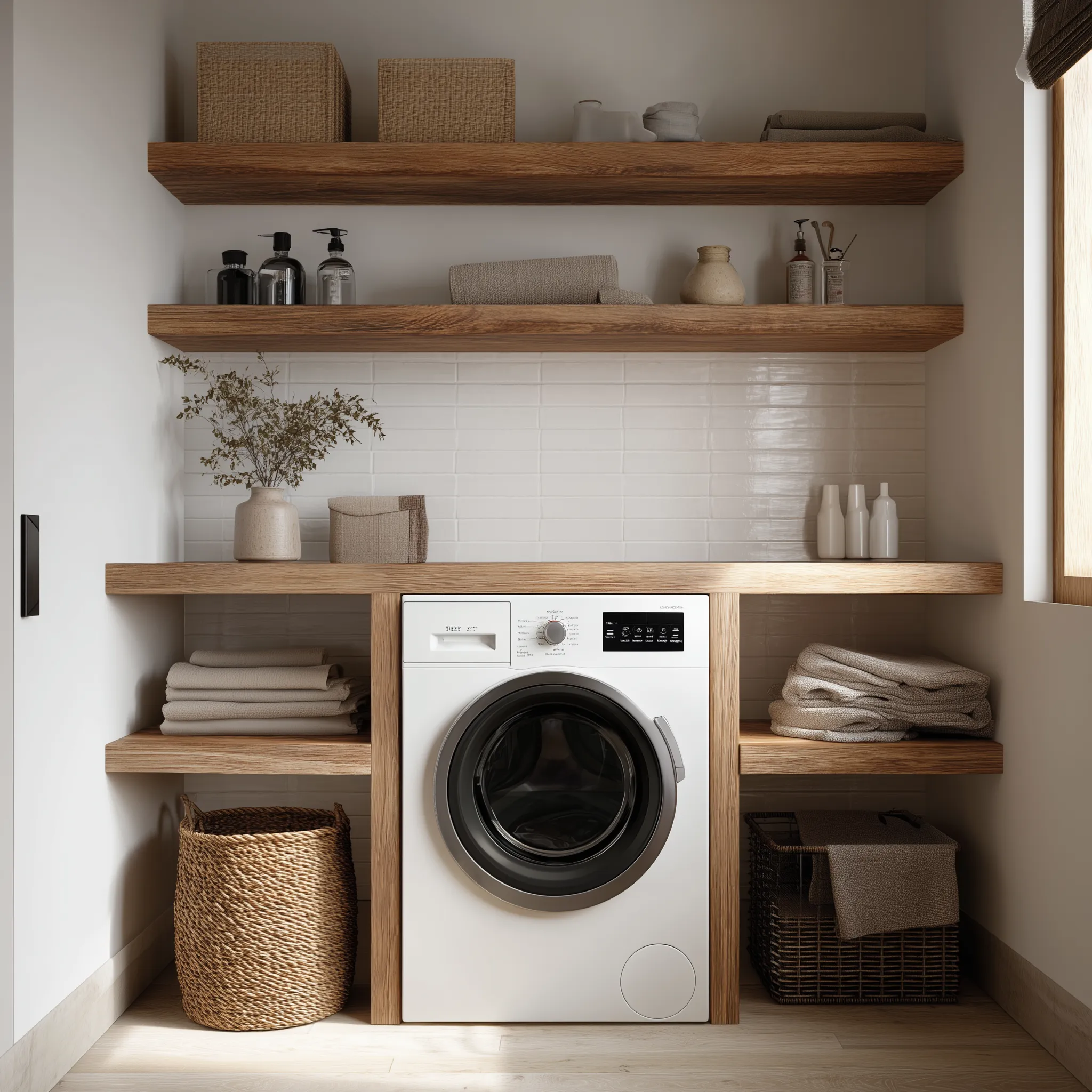 Layout Idea 3: Galley Style Laundry Room