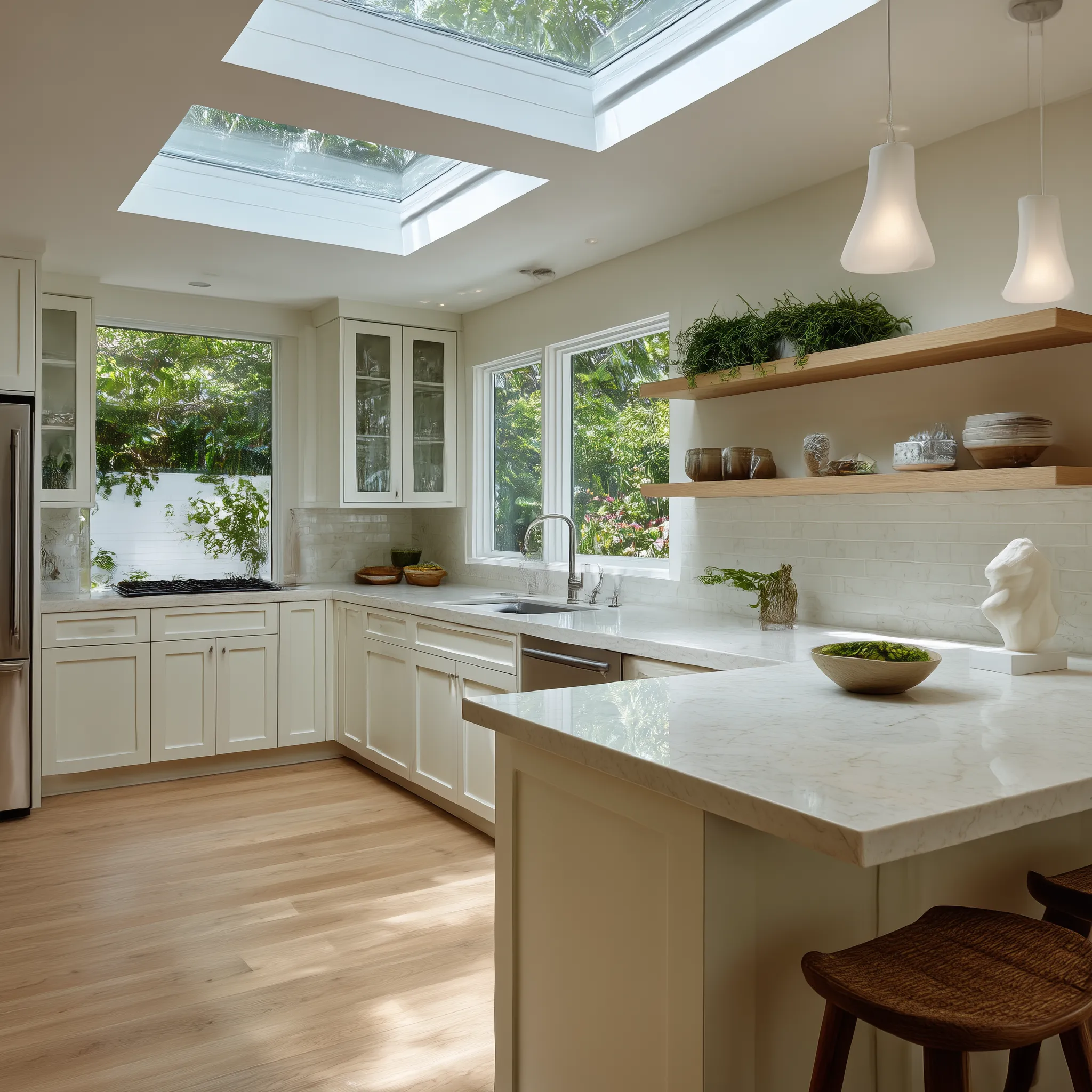 3. Island-Centered Entertainer’s Layout