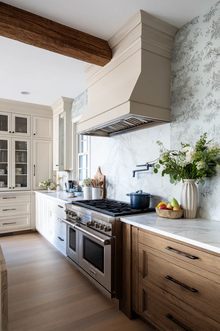 4. Galley-Style with Breakfast Nook