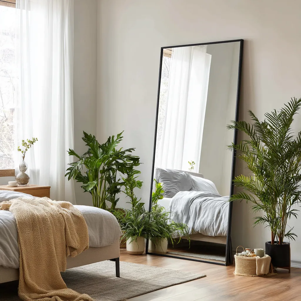 4. Mirrors & Lighting to Visually Expand Space