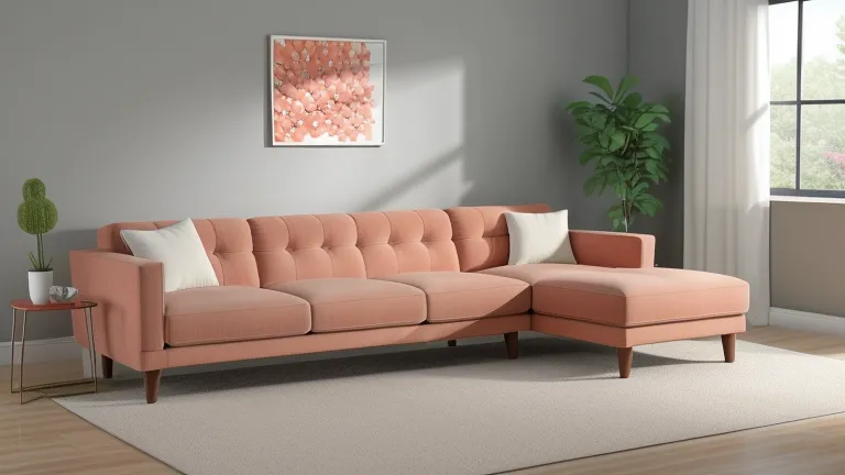 Creative Coral and Gray Living Room Ideas