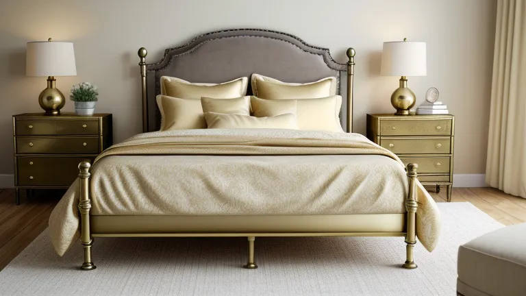 Bedroom Brass Beds Inspiration: Elegant Ideas and Styling Tips