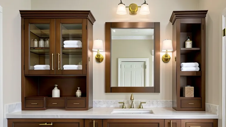 Classic Elegance with Marble and Brass