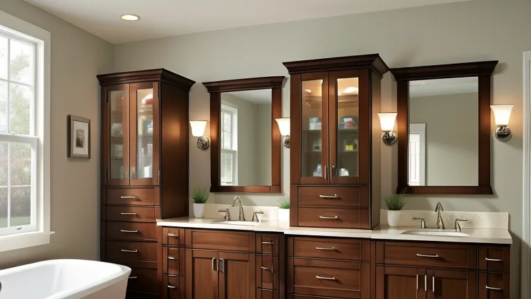 Cherry Bathroom Cabinets Ideas: Tips for a Modern Upgrade