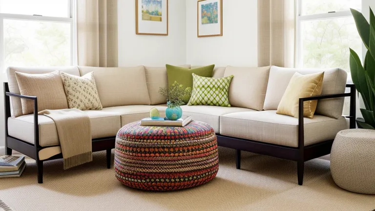 Accent Rugs and Layered Fabrics