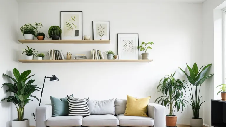 Built-In and Floating Shelves