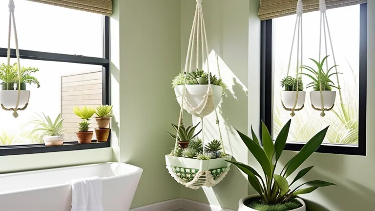 Hanging Succulent Displays