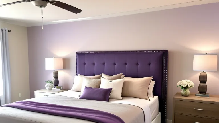 Purple Headboard Bedroom Ideas: Bold Designs and Styling Tips