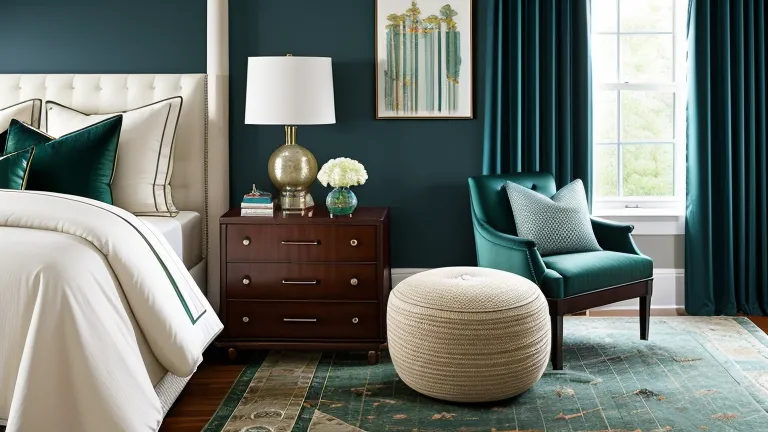 Color Schemes to Complement Mahogany Bedrooms