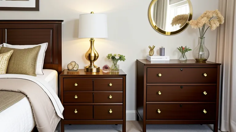 Coordinated Nightstands and Dressers