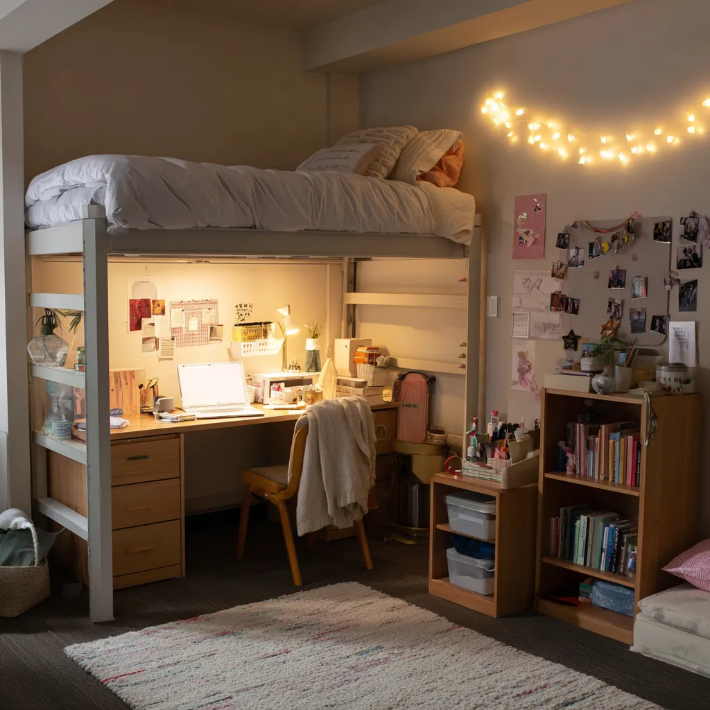 Smart Vertical Living: Girls Loft Beds