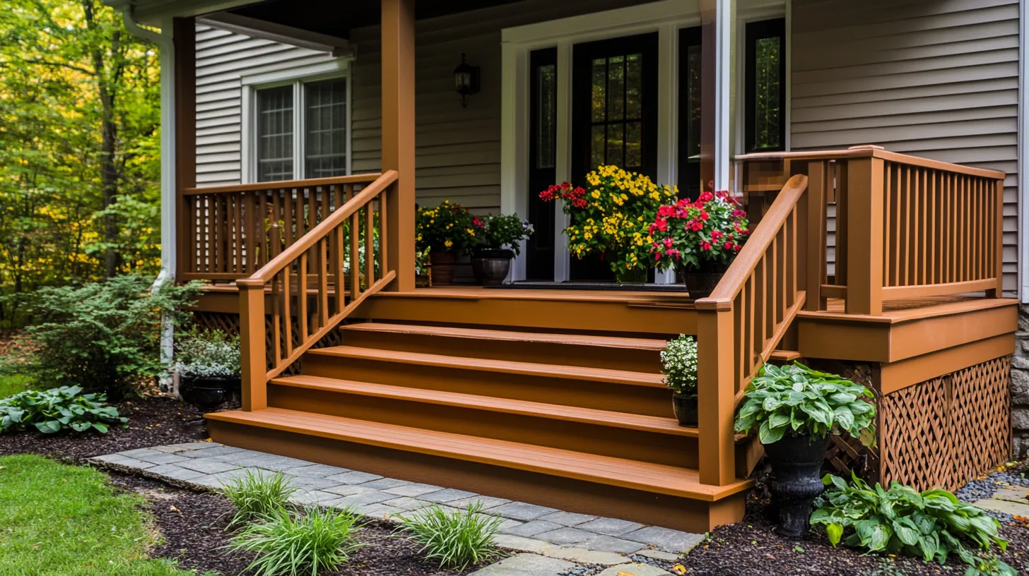 4. Wood Skirting – Rustic but High-Maintenance