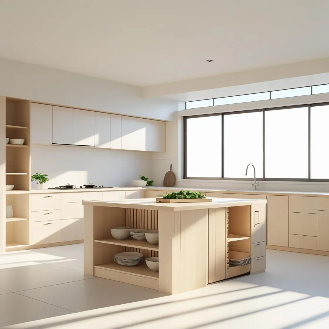 隠す収納＆多機能家具の活用