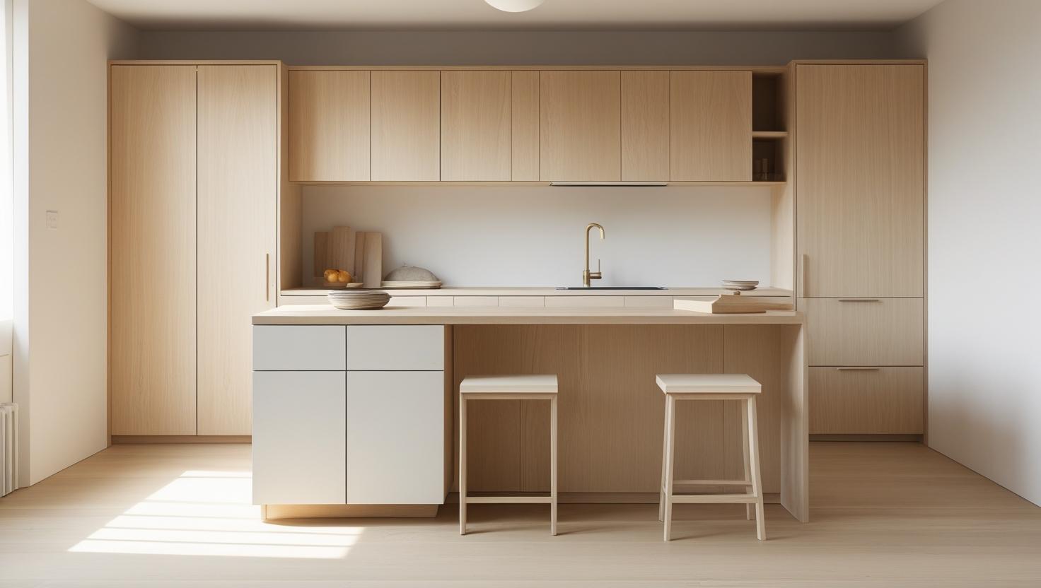 14畳LDK対面キッチンレイアウト術