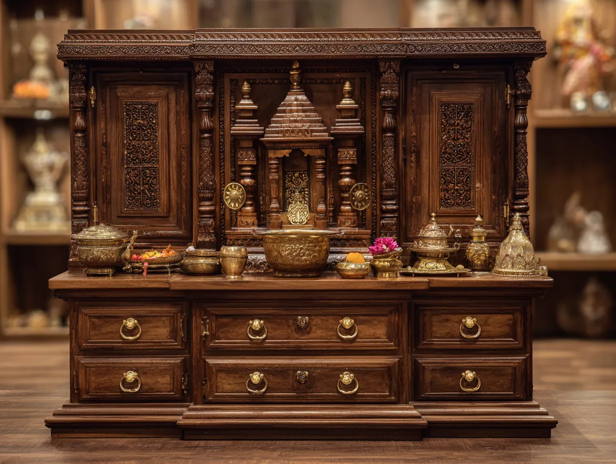 4. Compact Cabinet Shrine