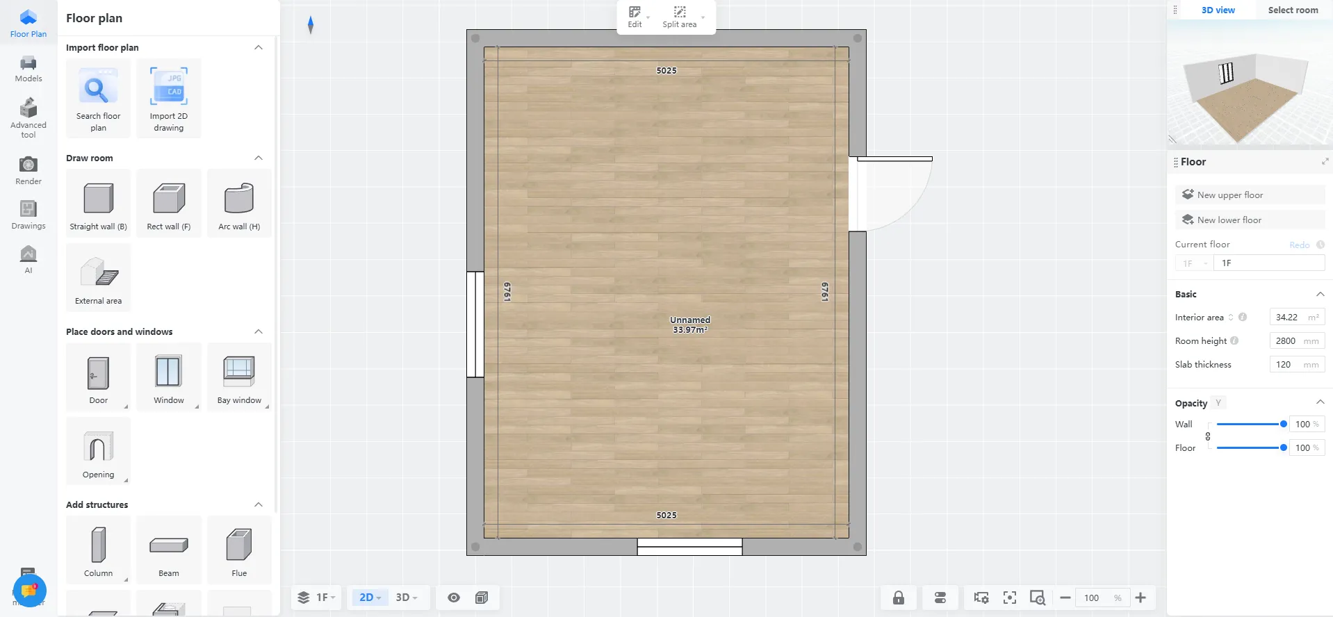 Using Free Online Tools to Add Furniture