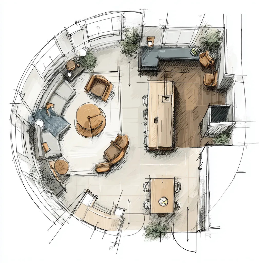 Circular Floor Plan Creator
