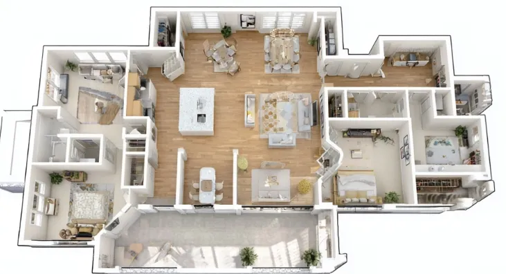 2D Floor Plan Generator