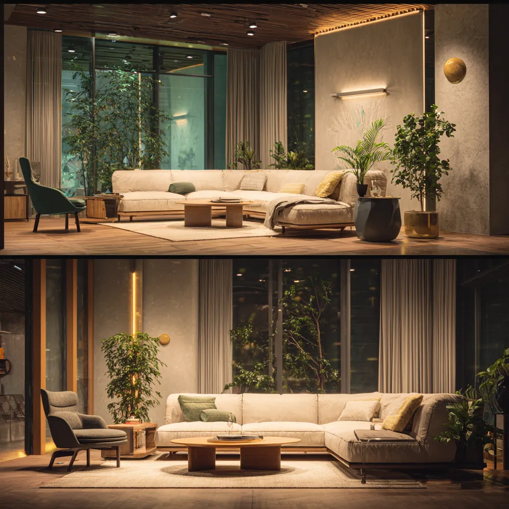 4. 60㎡ Two-Bedroom — Smart Comfort Home