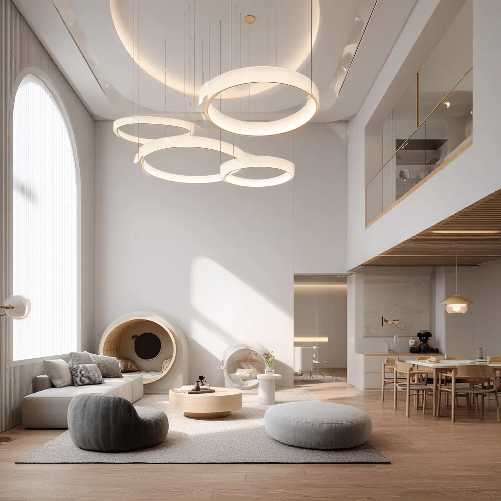 9. 90㎡ Family Home — Layered Light and Comfort