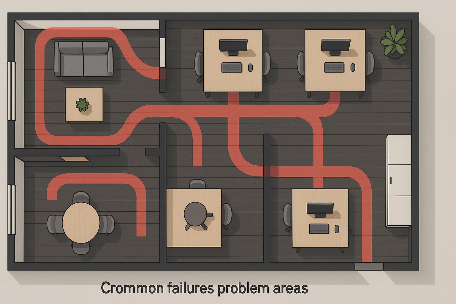 Why Most Office Room Layouts Fail Before Anyone Even Sits Down