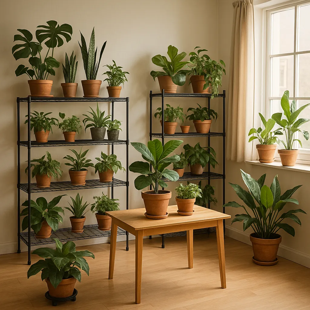 Indoor Plant Room Setup