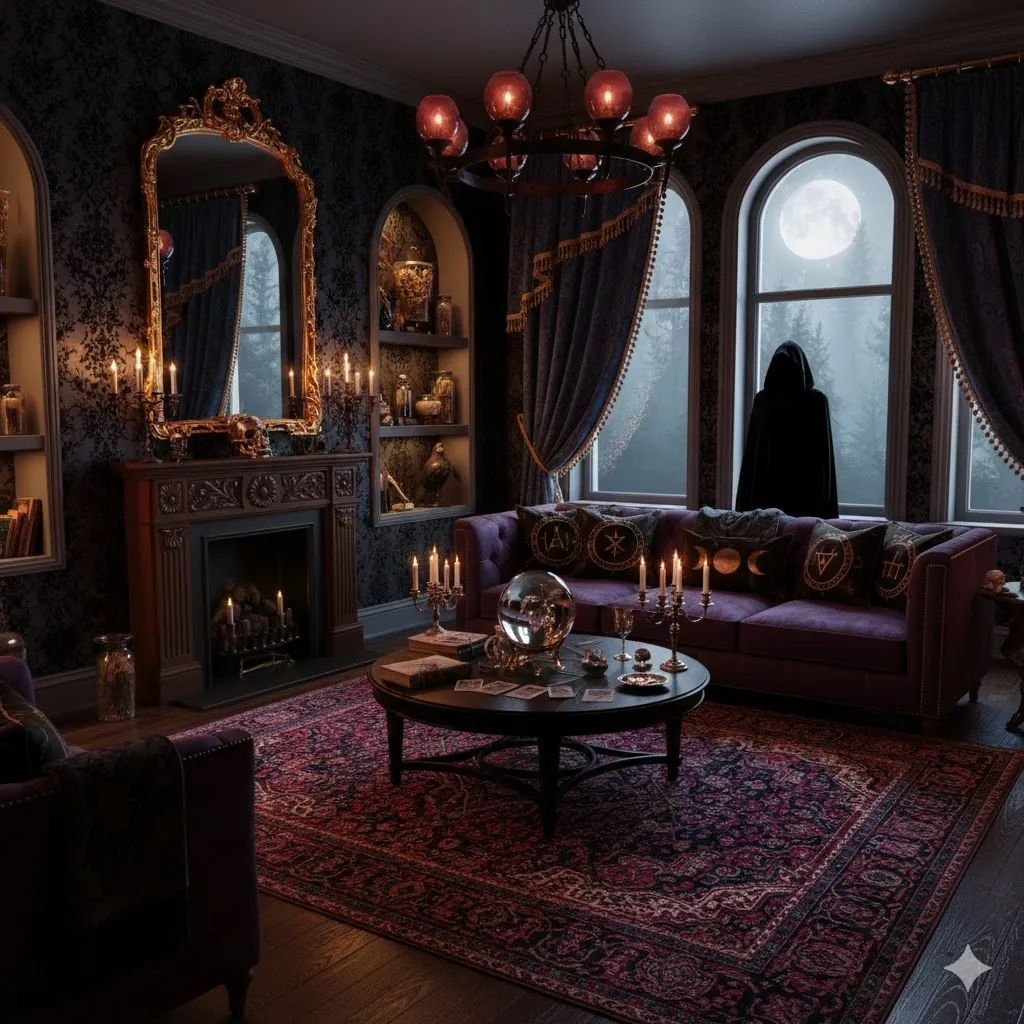 Dark Occult Inspired Home Decor Ideas: Create a Mystical & Sophisticated Space