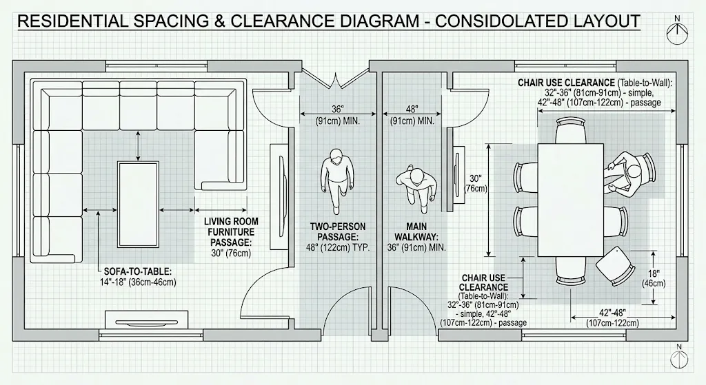 Standard Floor Plan Dimensions