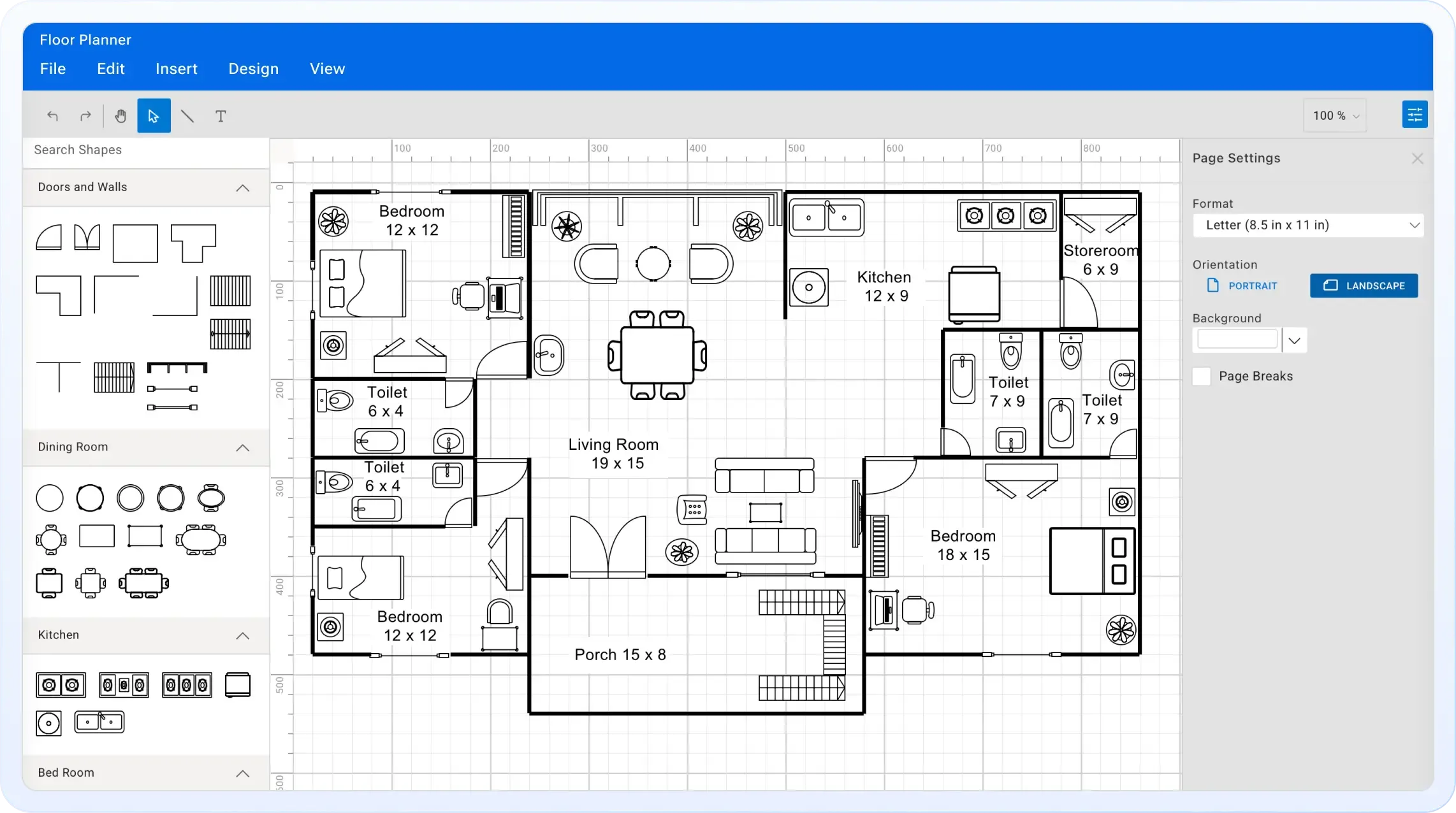 3. Floorplanner — Best Online Room Layout Planner