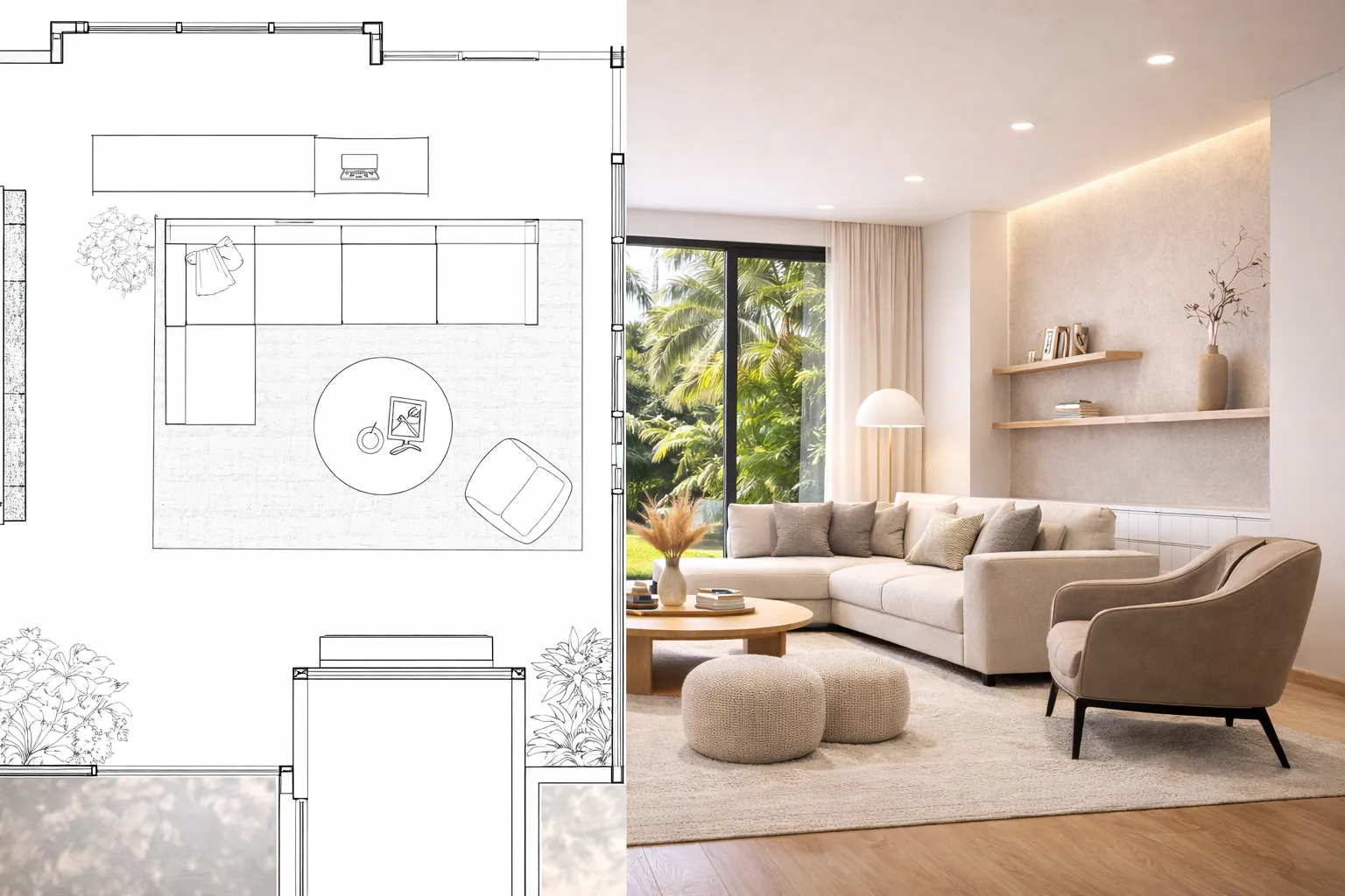 Cara Membaca Dimensi dalam Gambar Denah