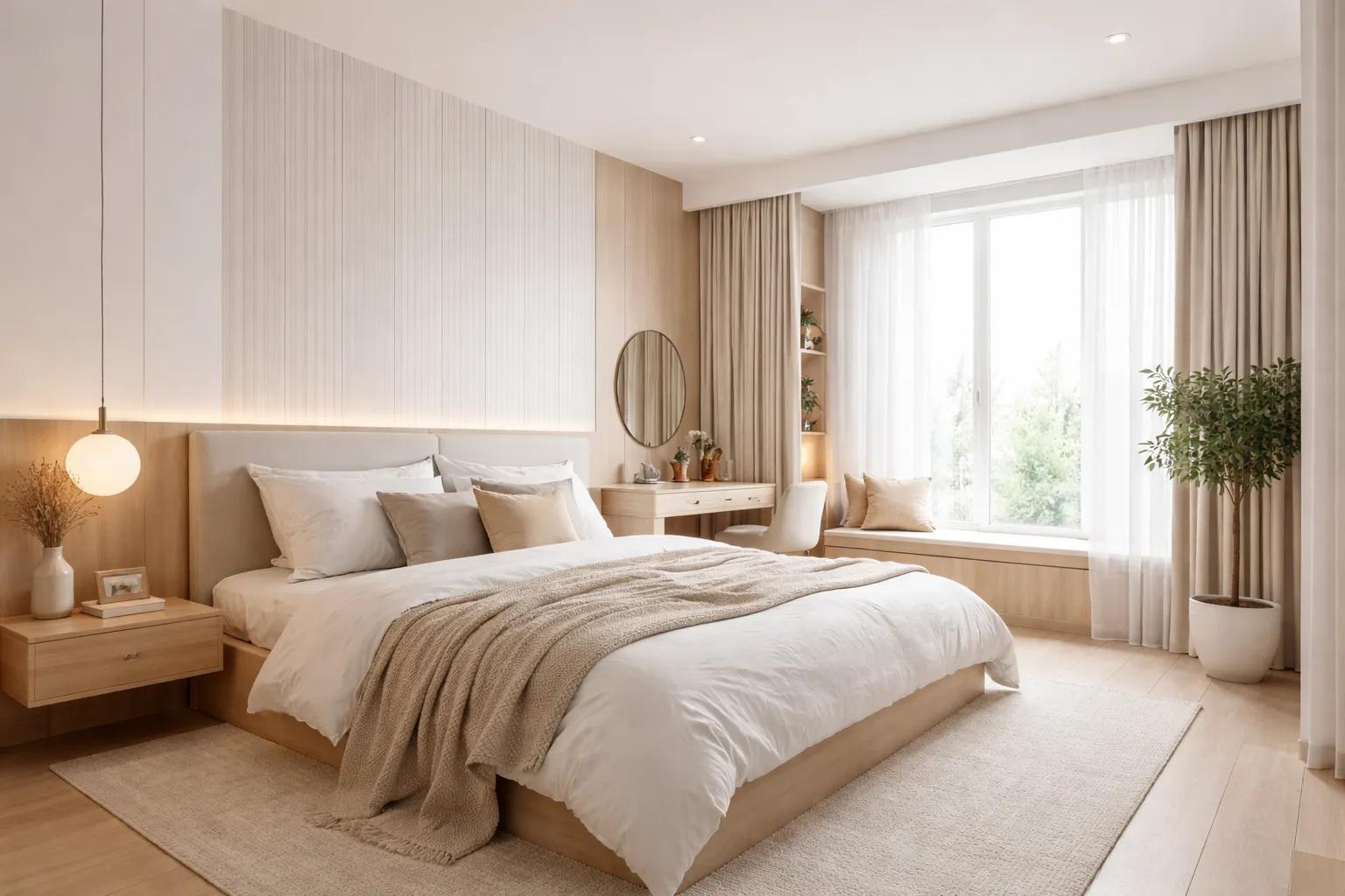 Kamar Tidur Minimalis Modern yang Nyaman dan Estetik