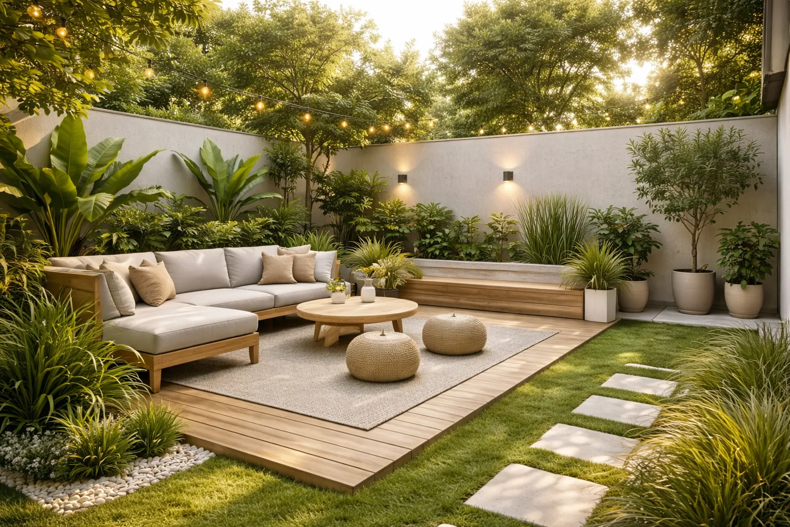 Taman Belakang Rumah Minimalis yang Estetik dan Fungsional