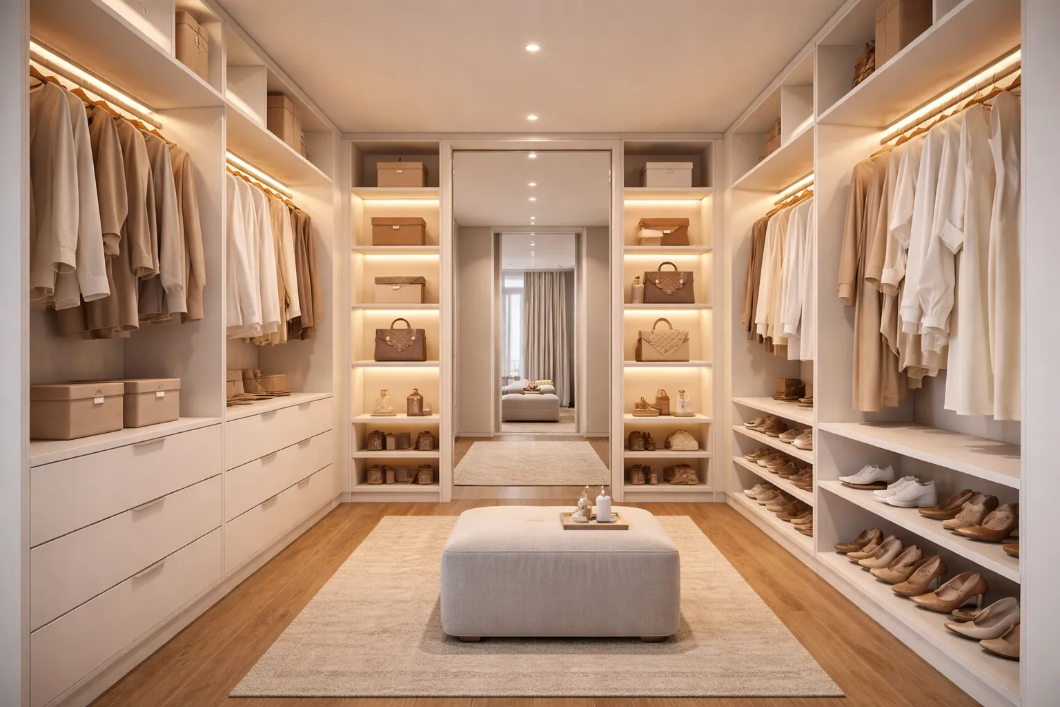 Walk-in Closet di Rumah Minimalis: Worth It atau Pemborosan Ruang?