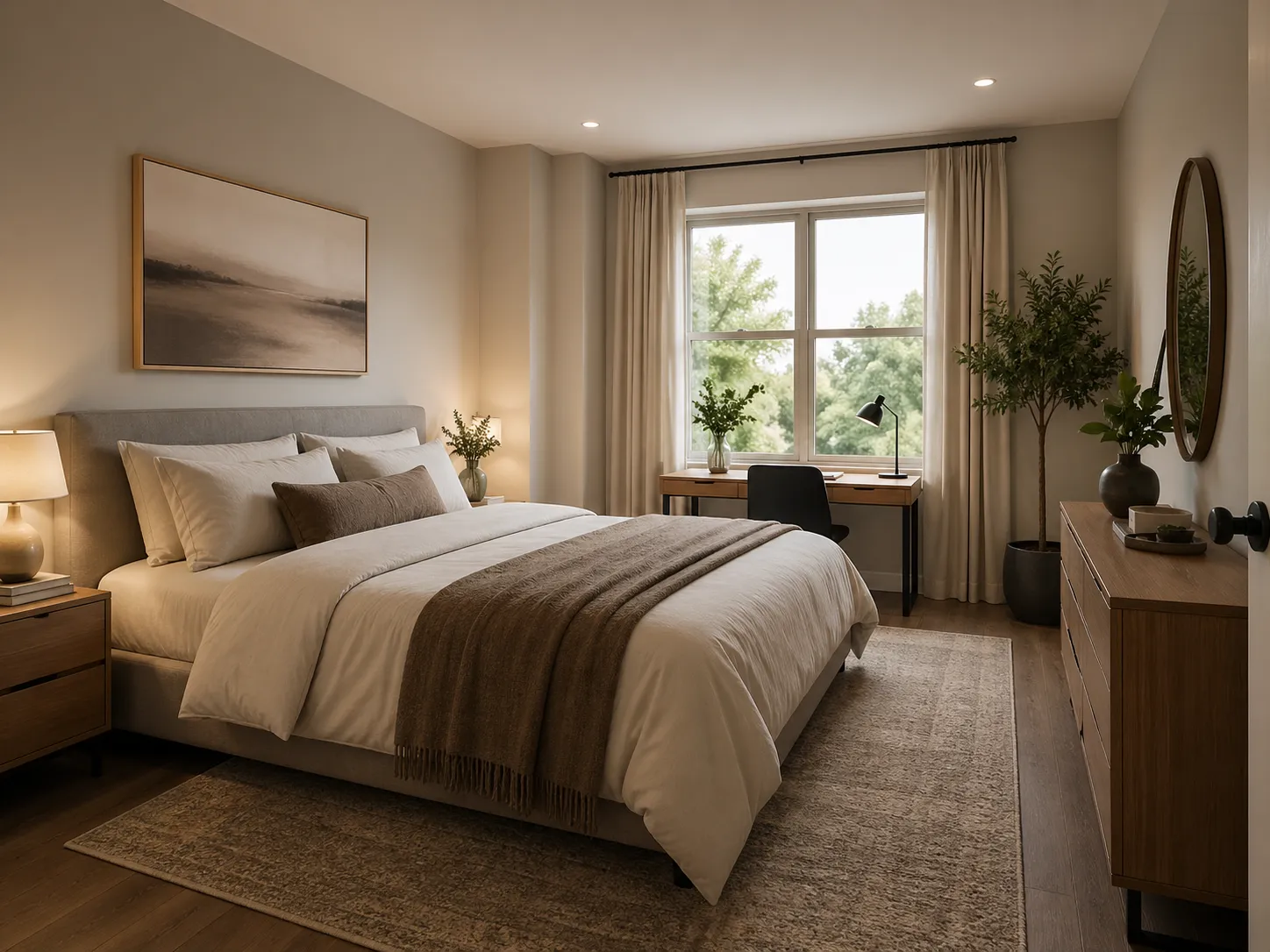 Can a King Bed Fit in a 10 x 14 Bedroom?