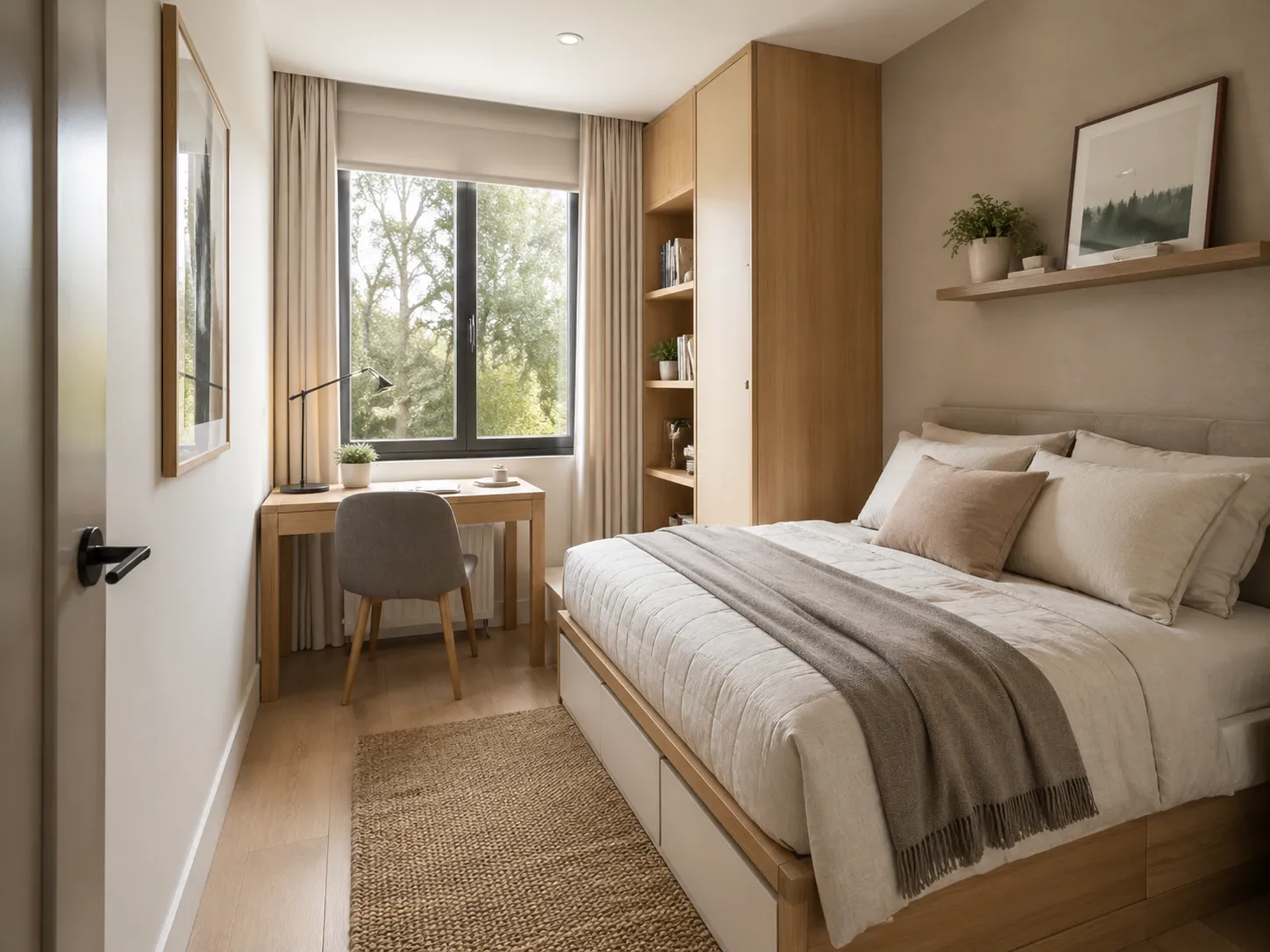 Maximizing an 11x8 Bedroom Layout