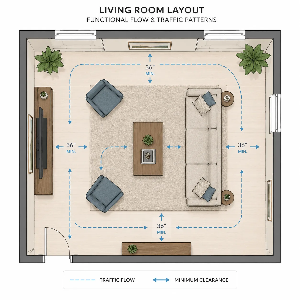 What to Look For in a Free Furniture Layout Planner