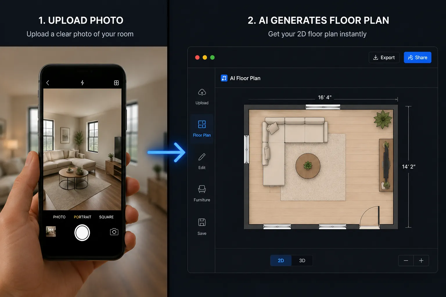 When Photo-to-Floor-Plan Works Best