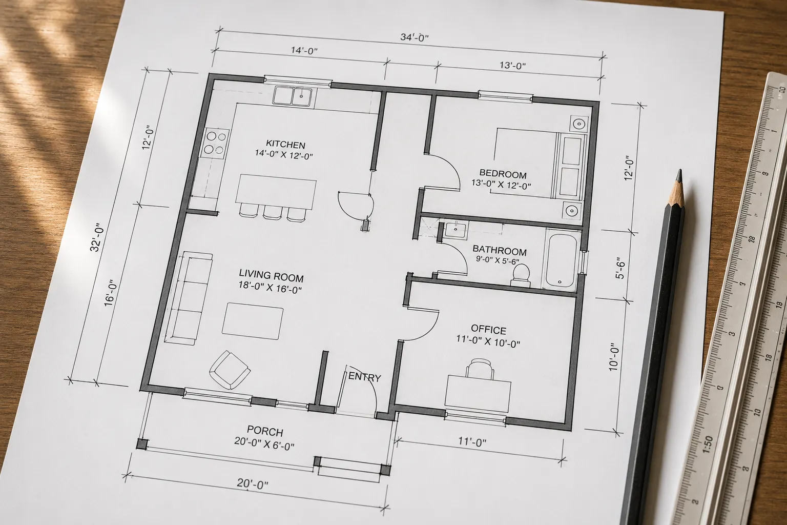 How to understand the floor plan