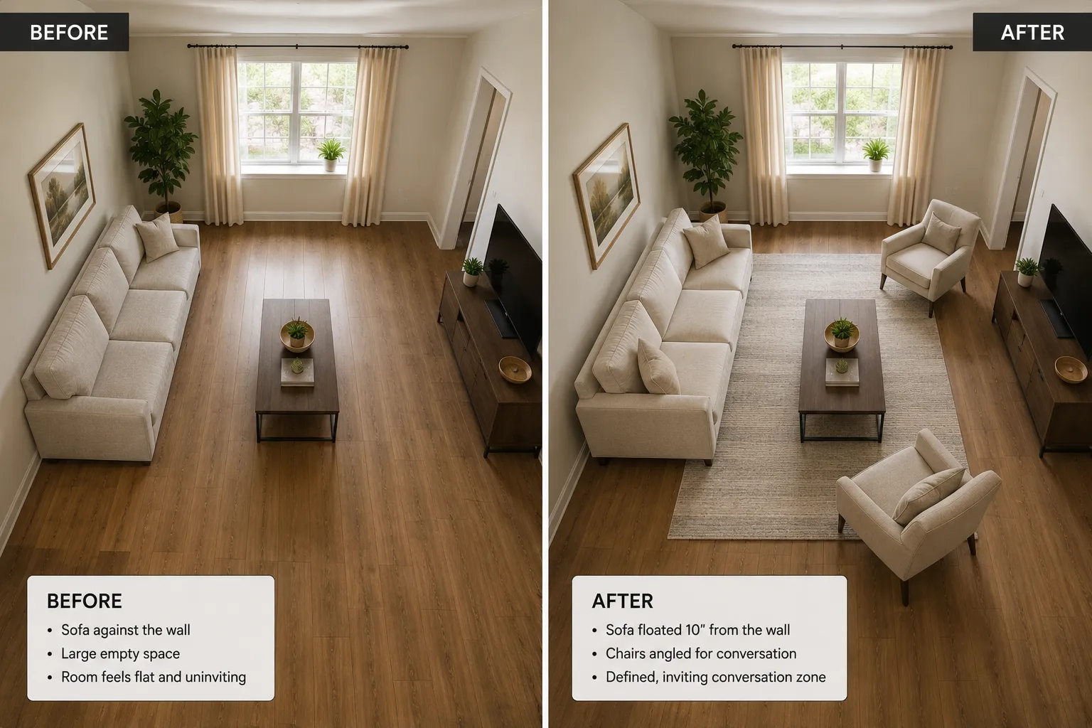 Why Rooms Feel Awkward