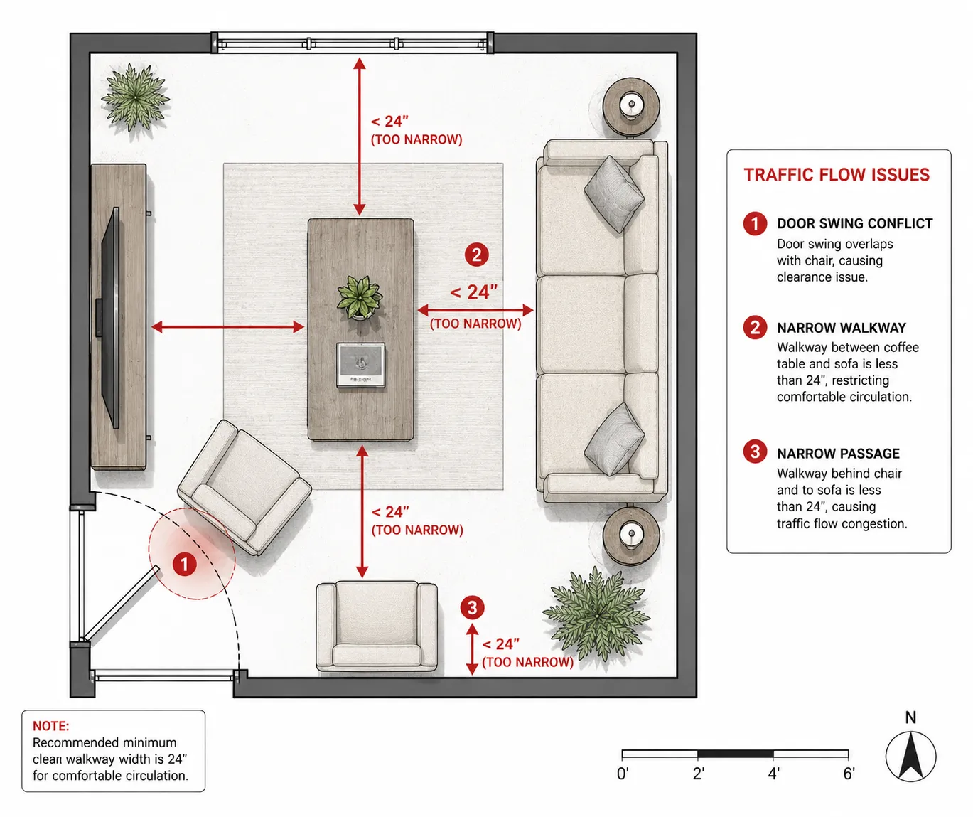 For Directionless Rooms