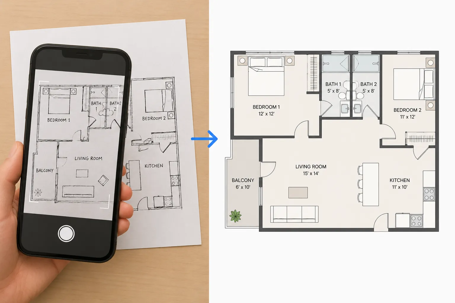 AI Floor Plan Recognition