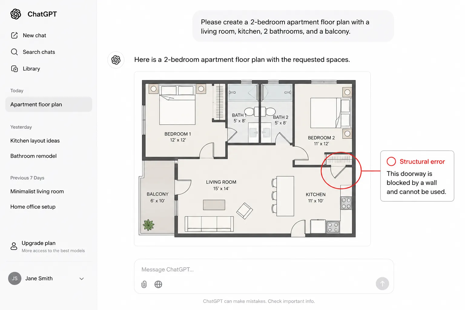 How to Get ChatGPT to Create a Floor Plan: A Designer’s Guide