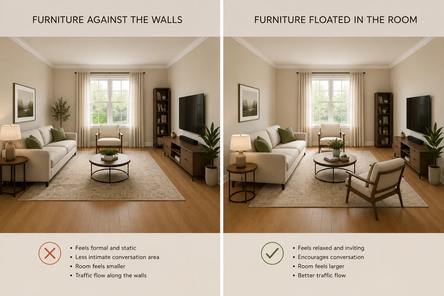 The Real Problem With Moving Old Furniture Into a New Room