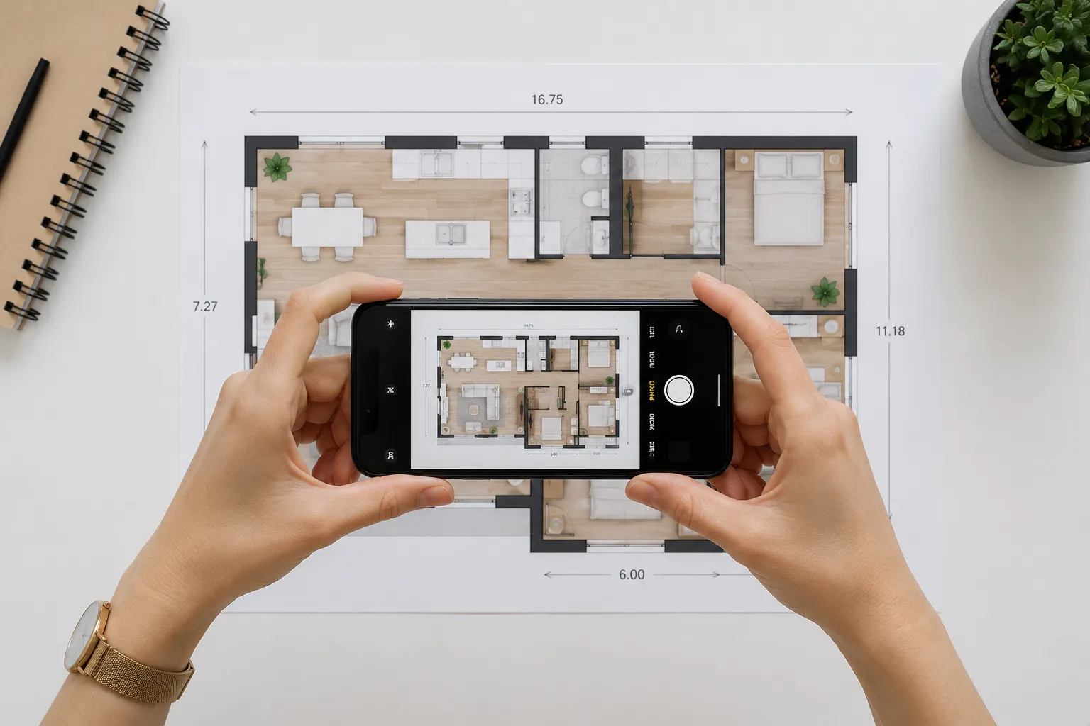 Step 1 — Measure the room